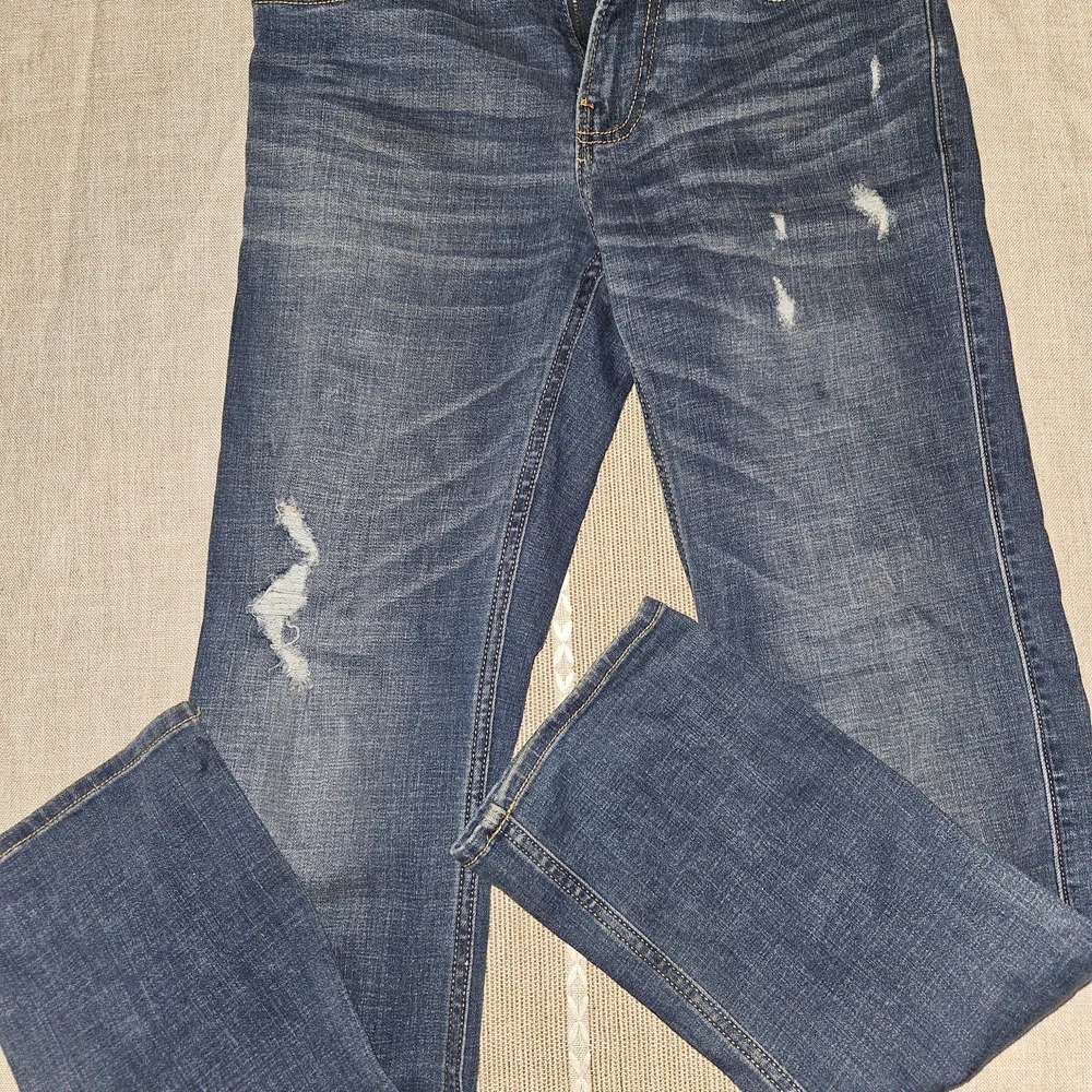 Hollister Men's Slim Jeans - Medium Blue